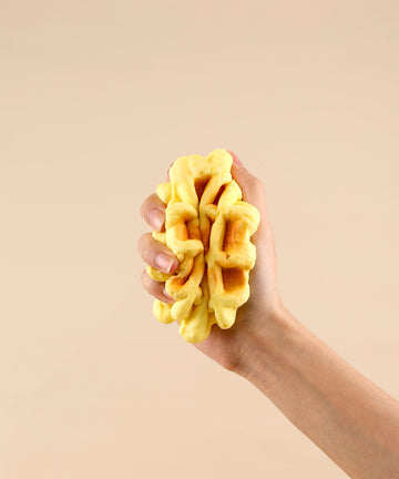 Feel-Good Stress Relief Foam Squishy - Waffle Sandwich